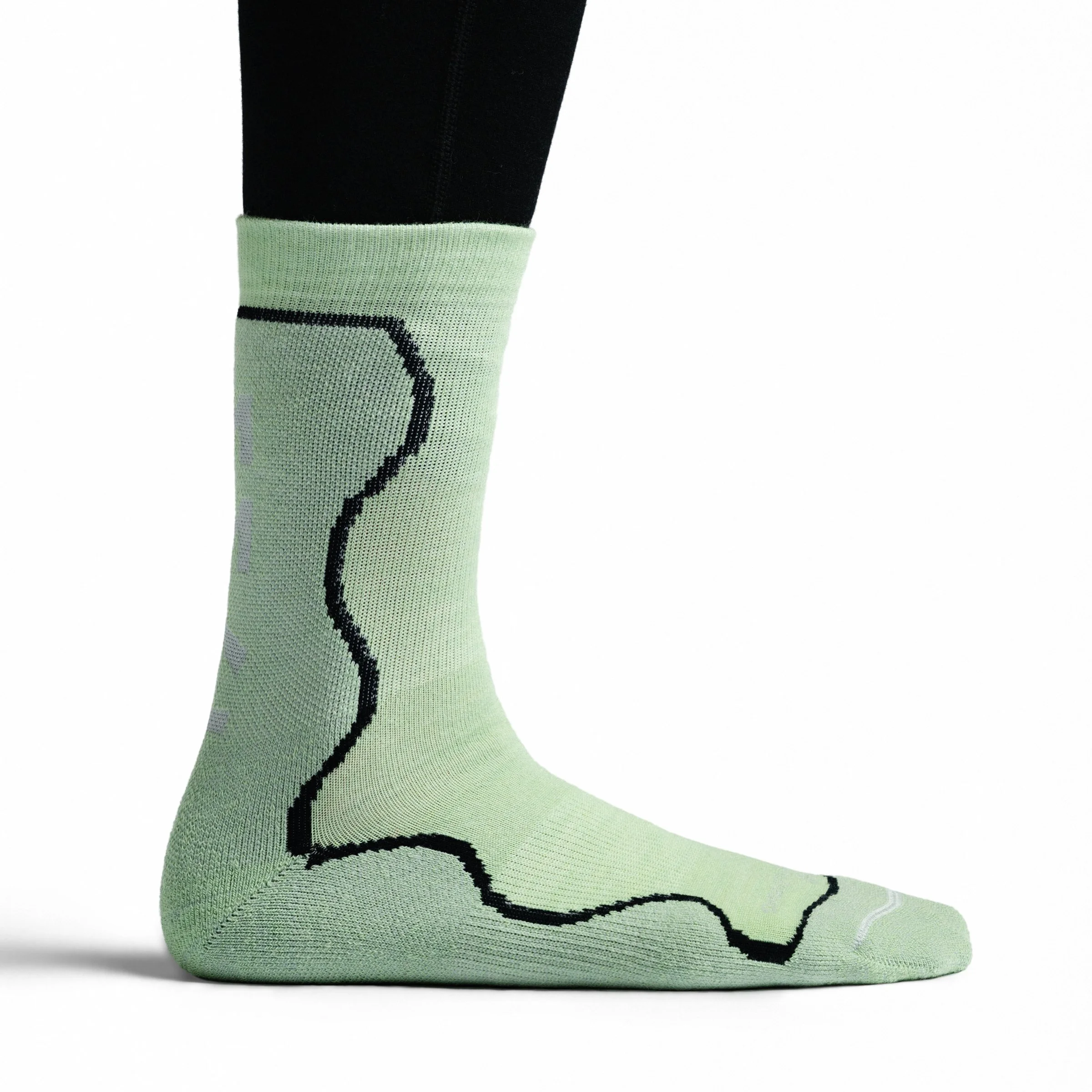 Wave Socks 156n - Outline — 1733